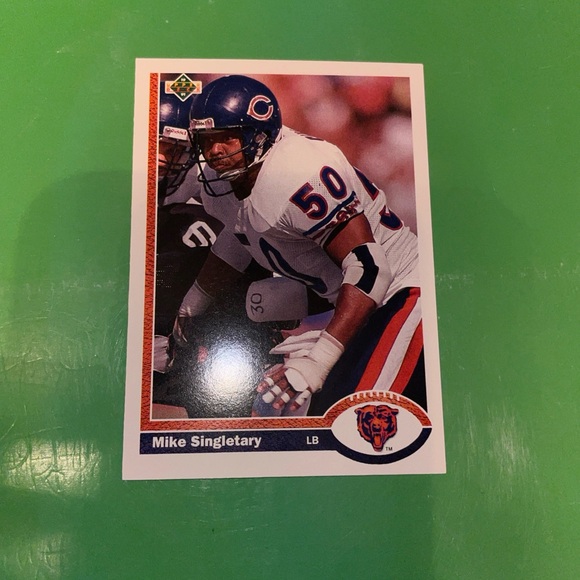 Topps Football Cards: BEARS players Urlacher, Thomas, Singletary total 21 in lot - Picture 7 of 10
